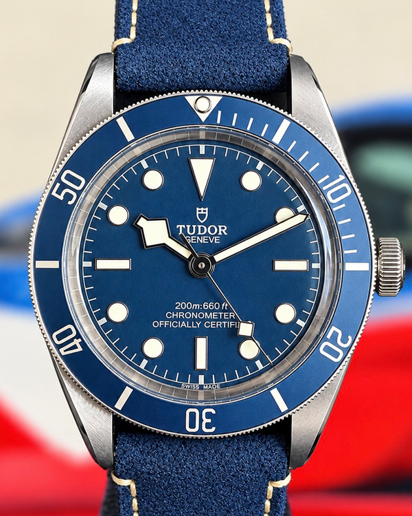 No Reserve - 2025 Tudor Black Bay 58' 39MM Blue Dial Leather Strap (79030B)