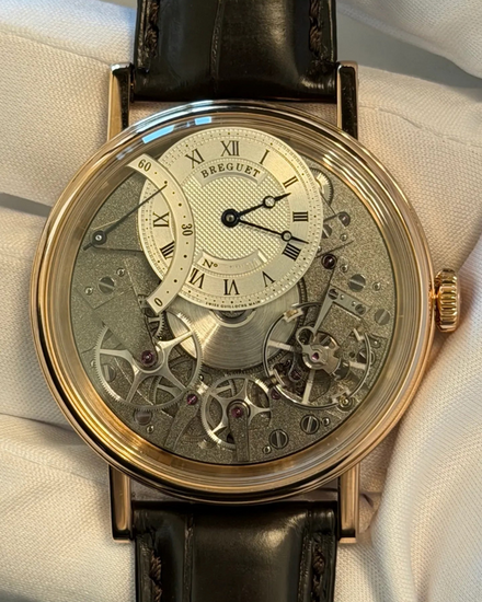2024 Breguet Tradition 40MM Skeleton Dial Leather Strap (7097BR/G1/9WU)