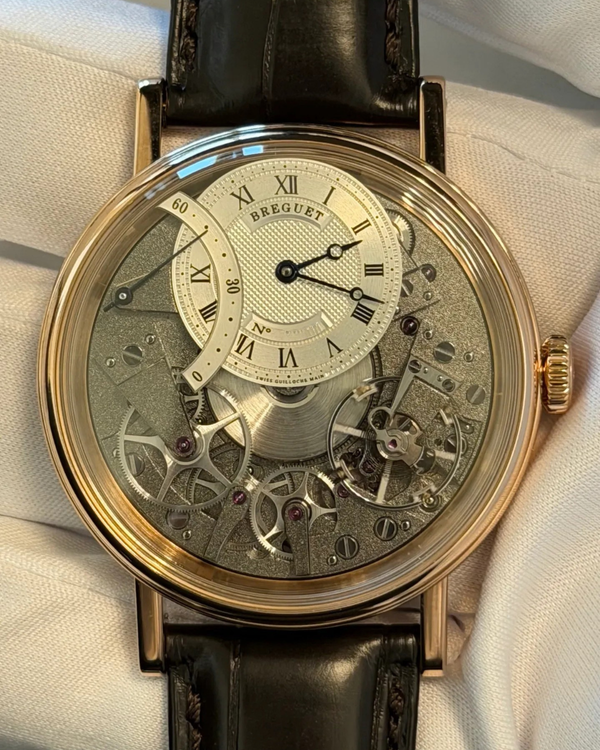 2024 Breguet Tradition 40MM Skeleton Dial Leather Strap (7097BR/G1/9WU)
