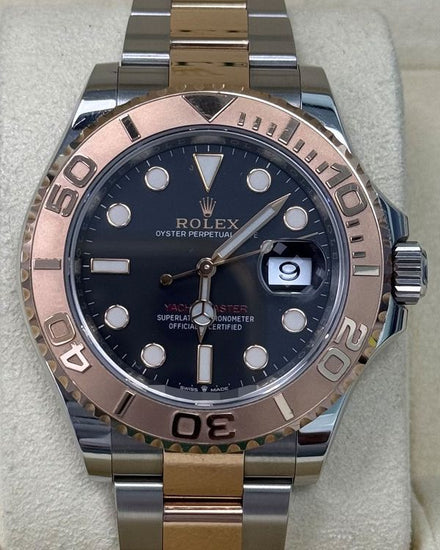 2020 Rolex Yacht-Master 40MM Black Dial Two-Tone Oyster Bracelet (126621)