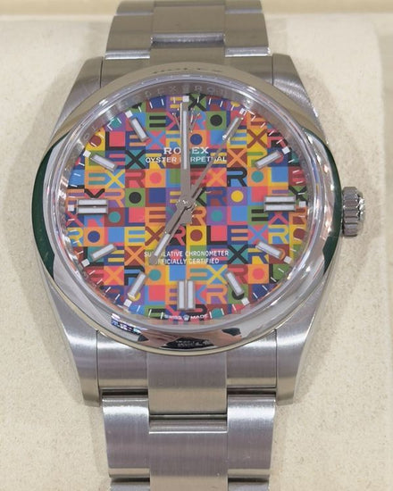 2026 Rolex Oyster Perpetual 36MM Multicolor "Jubilee" Dial Oyster Bracelet (126000)