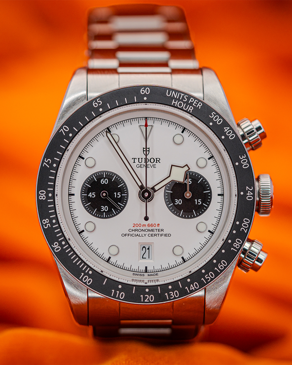 2023 Tudor Black Bay Chrono "Panda" 41MM White Dial Steel Bracelet (79360N)