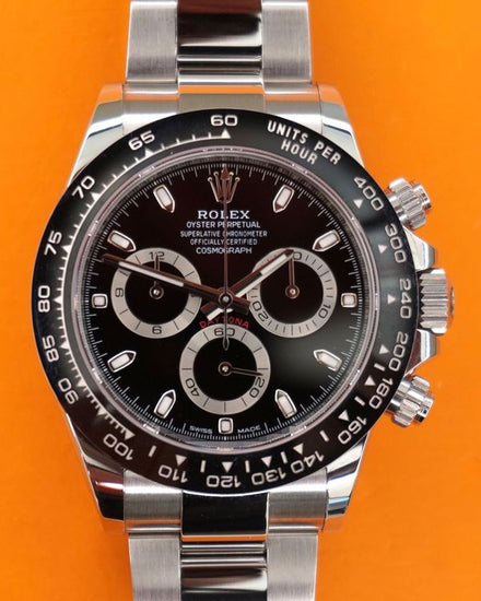 2022 Rolex Cosmograph Daytona 40MM Black Dial Oyster Bracelet (116500LN)