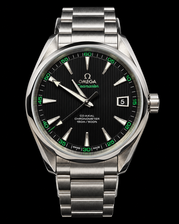 No Reserve - 2020 Omega Seamaster Aqua Terra 150M 41.5MM Black Dial Steel Bracelet (231.10.42.21.01.004)