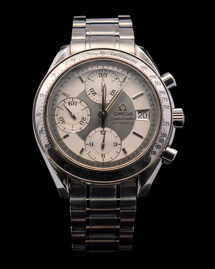 Omega Speedmaster Date 39MM Silver Dial Steel Bracelet (3513.30.00)