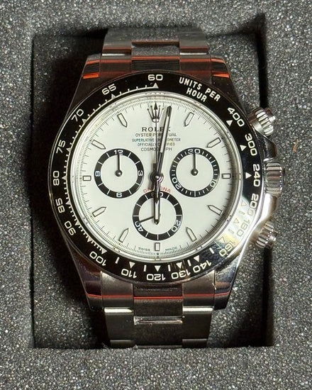 2025 Rolex Cosmograph Daytona "Panda" 40MM White Dial Oyster Bracelet (126500LN)