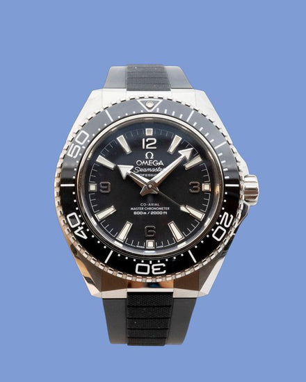 2025 Omega Seamaster Planet Ocean 600M 42MM Black Dial Rubber Strap (217.32.42.21.01.001)
