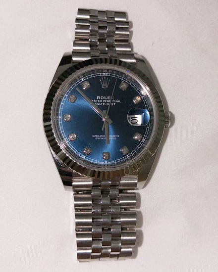 2023 Rolex Datejust 41MM Blue Dial Jubilee Bracelet (126334)