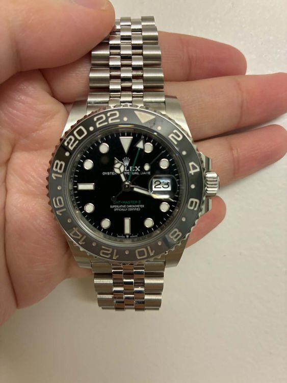 2026 Rolex GMT-Master II "Bruce Wayne" 40MM Black Dial Jubilee Bracelet (126710GRNR)