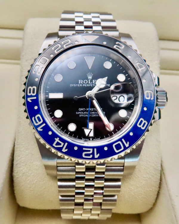 2025 Rolex GMT-Master II "Batgirl" 40MM Black Dial Jubilee Bracelet (126710BLNR)