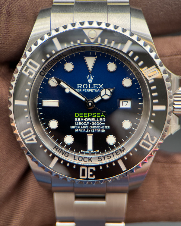 2014 Rolex Sea-Dweller Deepsea "James Cameron" 44MM Blue Dial Oyster Bracelet (116660)