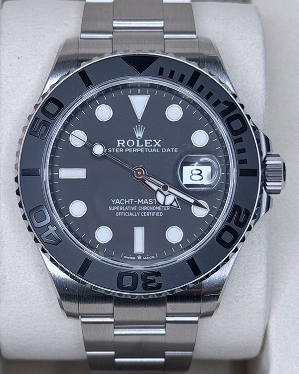 2026 Rolex Yacht-Master 42MM Black Dial Titanium Oyster Bracelet (226627)