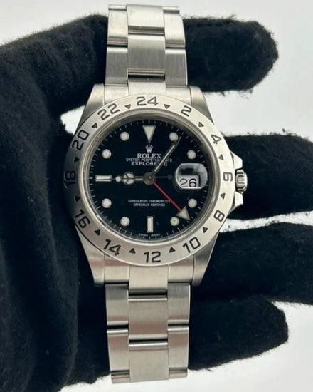 2003 Rolex Explorer 40MM Black Dial Oyster Bracelet (16570)