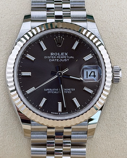 2026 Rolex Datejust 31MM Grey Dial Jubilee Bracelet (278274)