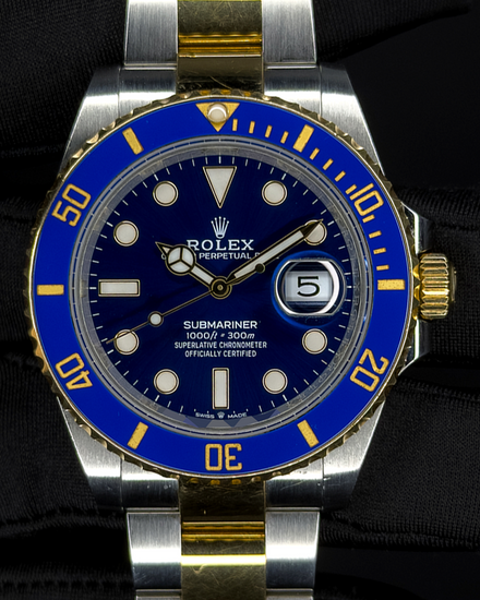 2024 Rolex Submariner Date "Bluesy" 41MM Blue Dial Two-Tone Oyster Bracelet (126613LB)