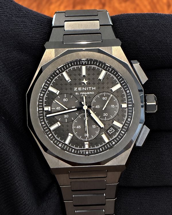 2026 Zenith Defy 42MM Black Dial Rubber Strap (49.9500.3600/21.I001)