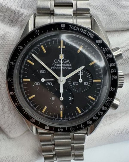 Omega Speedmaster Professional Moonwatch 42MM Black Dial Steel Bracelet (3590.50)