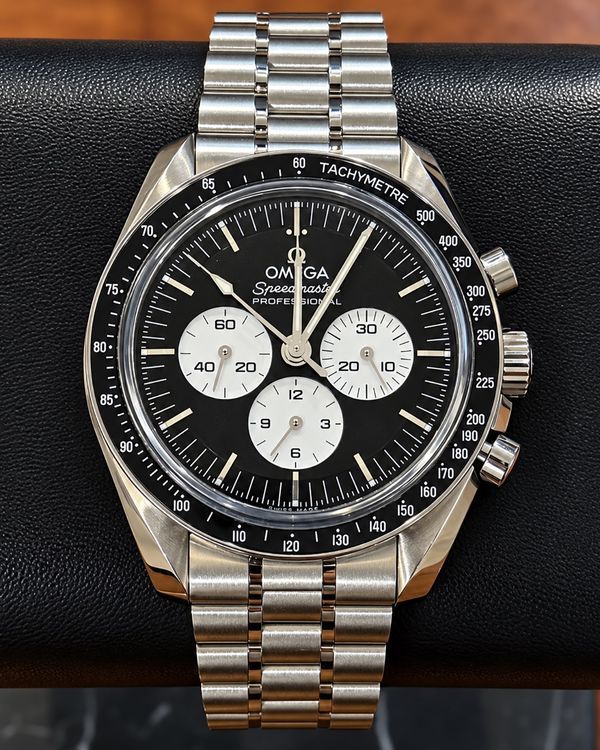 2026 Omega Speedmaster Professional Moonwatch 42MM Black Dial Steel Bracelet (310.30.42.50.01.002)