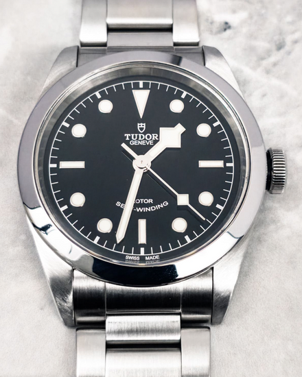 No Reserve - 2024 Tudor Black Bay "Smiley" 41MM Black Dial Steel Bracelet (79540)