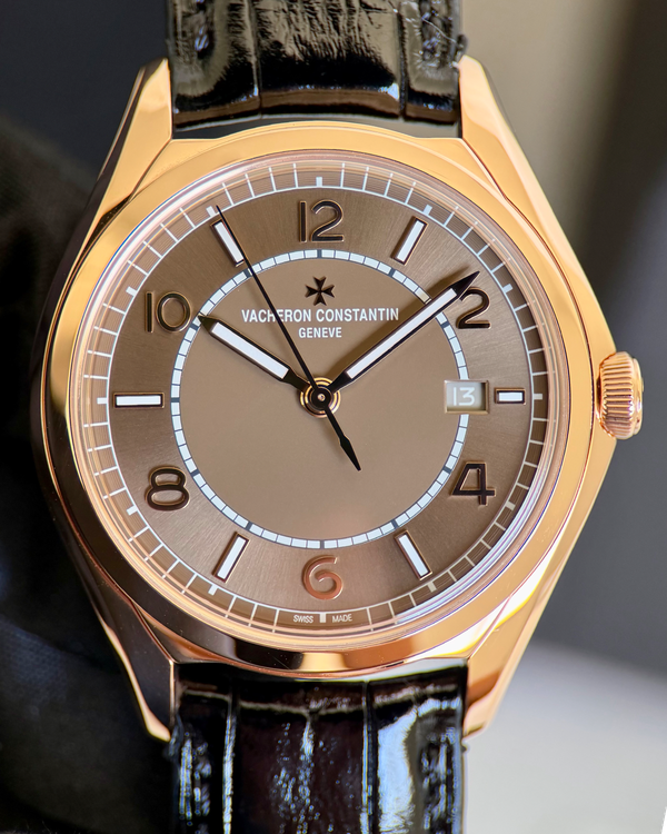 2021 Vacheron Constantin Fiftysix 40MM Brown Dial Leather Strap (4600E/000R-B576)