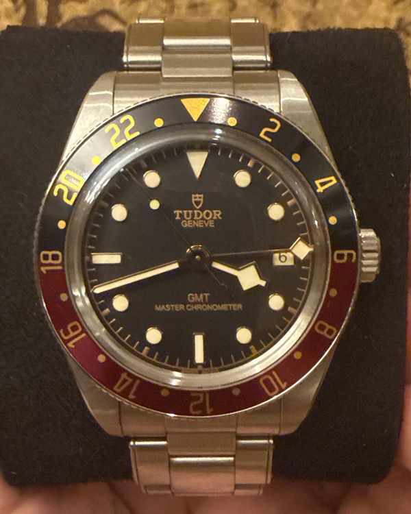 2025 Tudor Black Bay '58 GMT "Coke" 39MM Black Dial Steel Bracelet (7939G1A0NRU)