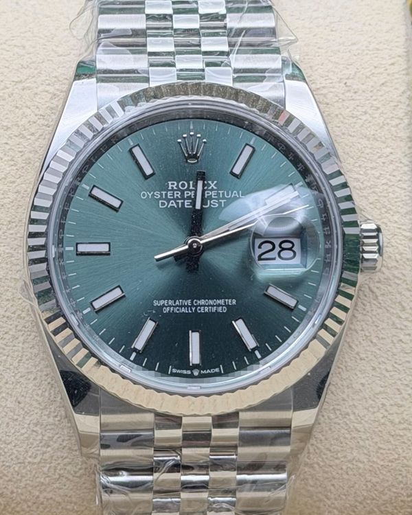 2026 Rolex Datejust 36MM Green Dial Jubilee Bracelet (126234)