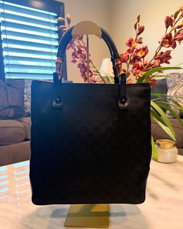 Goyard Saigon PM Top Handle Bag Small Goyardine Canvas Yellow Leather Palladium Tone Hardware Beechwood Handle Leather Strap (Bag)