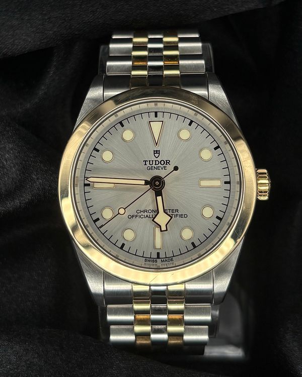 2025 Tudor Black Bay S&G 39MM Silver Dial Two-Tone Bracelet (79663)