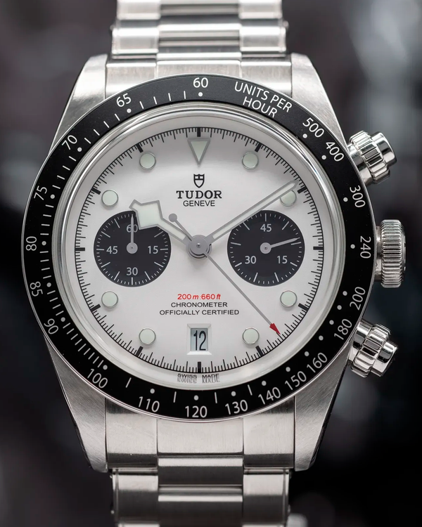 2024 Tudor Black Bay Chrono "Panda" 41MM White Dial Steel Bracelet (79360N)