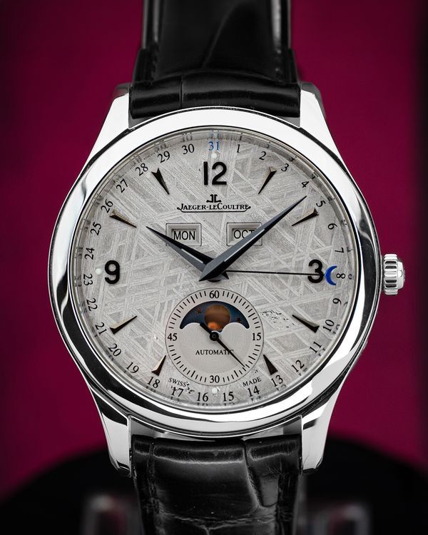 2017 Jaeger-LeCoultre Master Calendar 39MM Meteorite Dial Leather Strap (Q1558421)