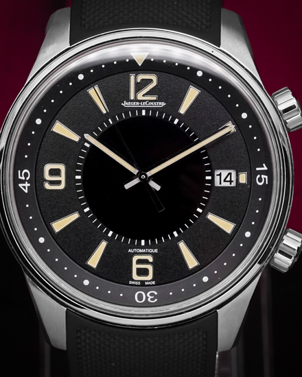 2018 Jaeger-LeCoultre Polaris Date 42MM Black Dial Rubber Strap (Q9068670)