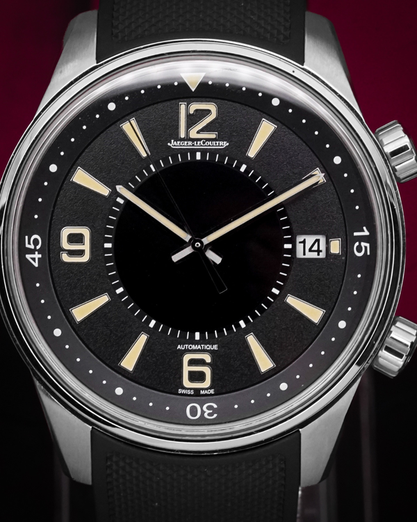 2018 Jaeger-LeCoultre Polaris Date 42MM Black Dial Rubber Strap (Q9068670)