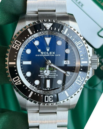 2021 Rolex Sea-Dweller Deepsea 44MM Black Dial Oyster Bracelet (126660)