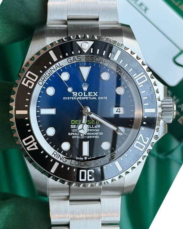 2021 Rolex Sea-Dweller Deepsea 44MM Black Dial Oyster Bracelet (126660)