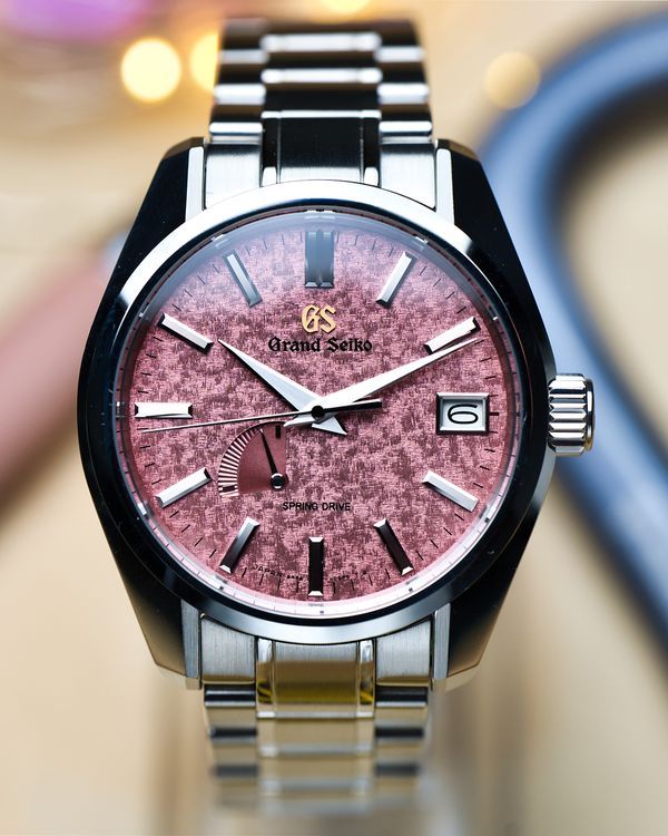 2024 Grand Seiko Heritage Collection L.E. 40MM Pink Dial Steel Bracelet (SBGA509G)