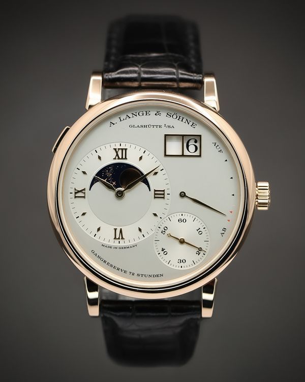 2019 A. Lange & Söhne Grand Lange 1 Moon Phase 41MM Silver Dial Leather Strap (139.032)