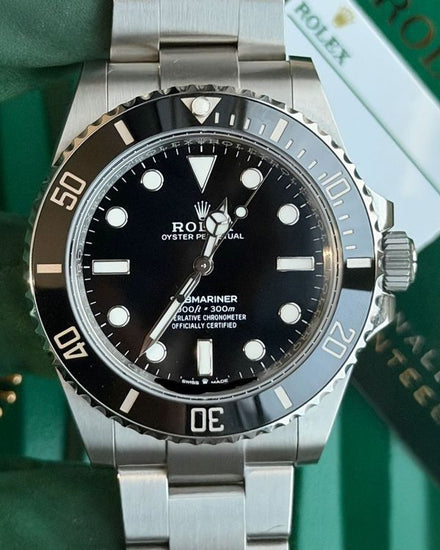 2026 Rolex Submariner No-Date 41MM Black Dial Oyster Bracelet (124060)
