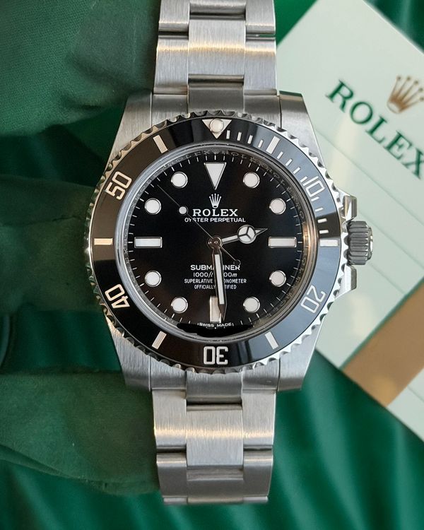 2018 Rolex Submariner No-Date 40MM Black Dial Oyster Bracelet (114060)