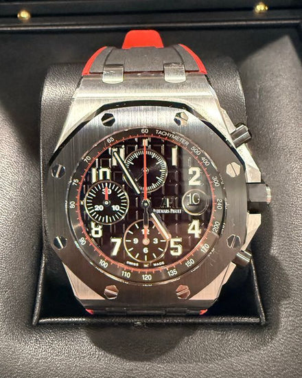 2020 Audemars Piguet Royal Oak Offshore "Dark Knight Vampire" 42MM Black Dial Rubber Strap (26470SO.OO.A002CA.01)
