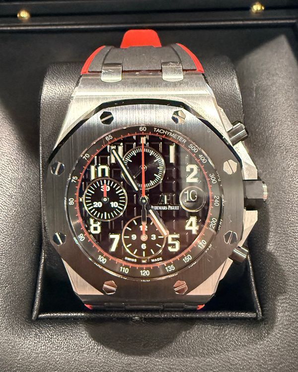 2020 Audemars Piguet Royal Oak Offshore "Dark Knight Vampire" 42MM Black Dial Rubber Strap (26470SO.OO.A002CA.01)