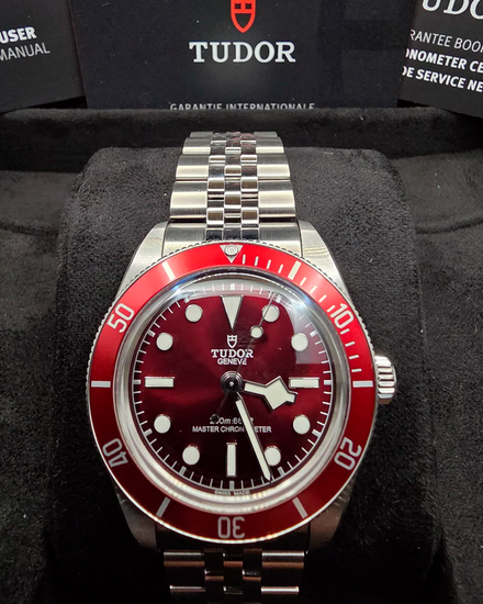 2025 Tudor Black Bay 58' 39MM Burgundy Dial Steel Bracelet (7939A1A0RU)