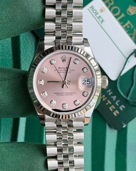2026 Rolex Datejust 31MM Pink Dial Super Jubilee Bracelet (278274)