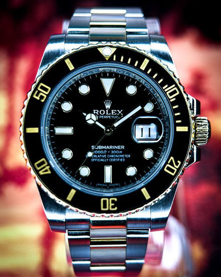 No Reserve - 2018 Rolex Submariner Date 40MM Black Dial Two-Tone Oyster Bracelet (116613LN)