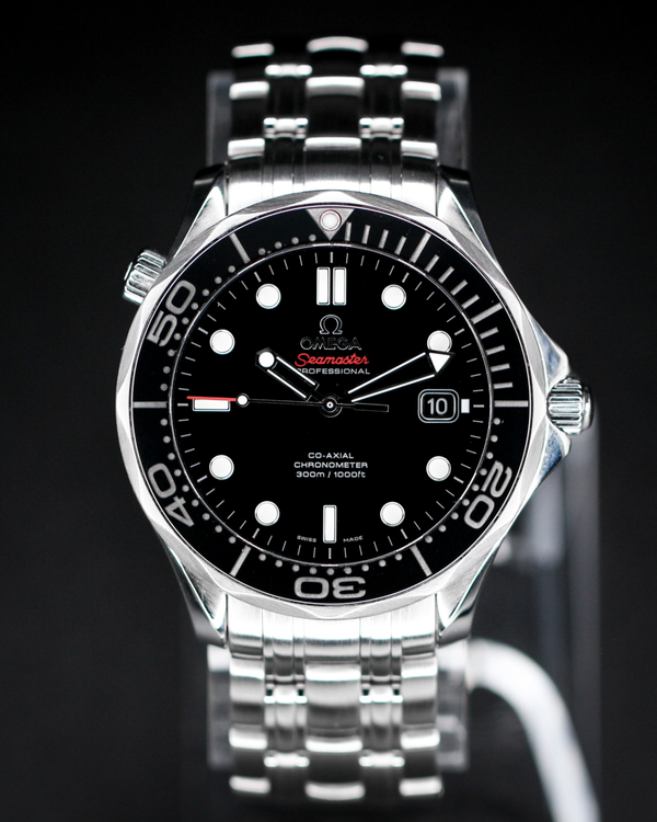 No Reserve - 2024 Omega Seamaster Diver 300M 41MM Black Dial Steel Bracelet (212.30.41.20.01.003)