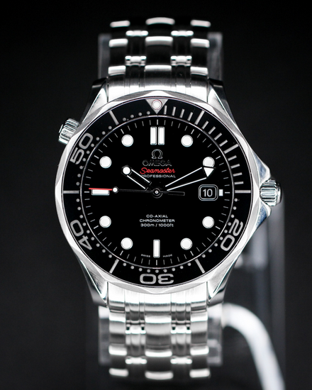 No Reserve - 2024 Omega Seamaster Diver 300M 41MM Black Dial Steel Bracelet (212.30.41.20.01.003)