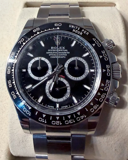 2026 Rolex Cosmograph Daytona 40MM Black Dial Oyster Bracelet (126500LN)