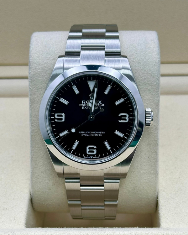 2026 Rolex Explorer 40MM Black Dial Oyster Bracelet (224270)