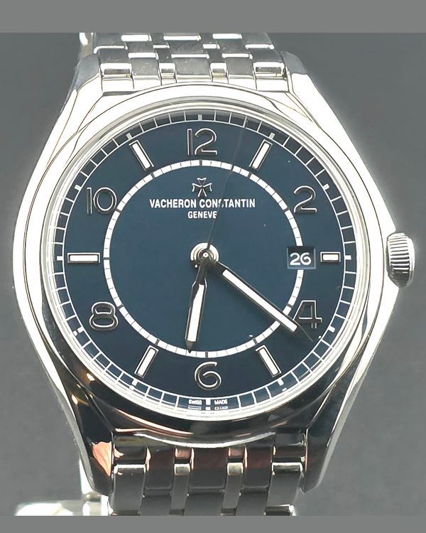 2023 Vacheron Constantin Fiftysix 40MM Blue Dial Leather Strap (4600E/000A-B487)