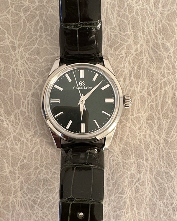 2023 Grand Seiko Elegance 37.3MM "Byōka" Green Dial Leather Strap (SBGW285)