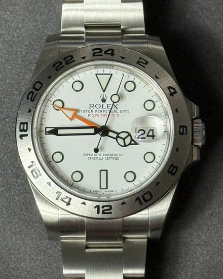 2017 Rolex Explorer II "Polar" 42MM White Dial Oyster Bracelet (216570)